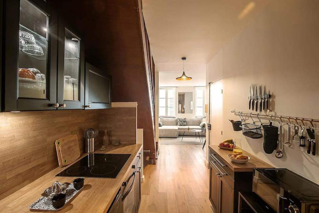 Rare Appart 2 Chambres En Duplex Design Au Panier 马赛 外观 照片